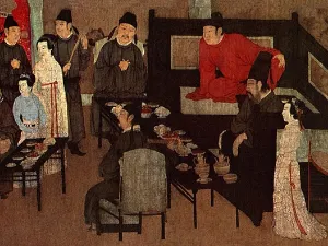 韩熙载夜宴图