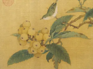 枇杷山鸟图
