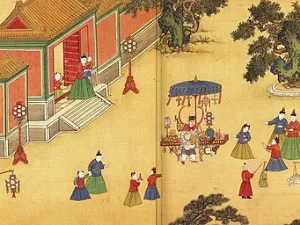 明宪宗元宵行乐图