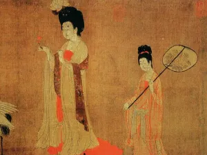 簪花仕女图